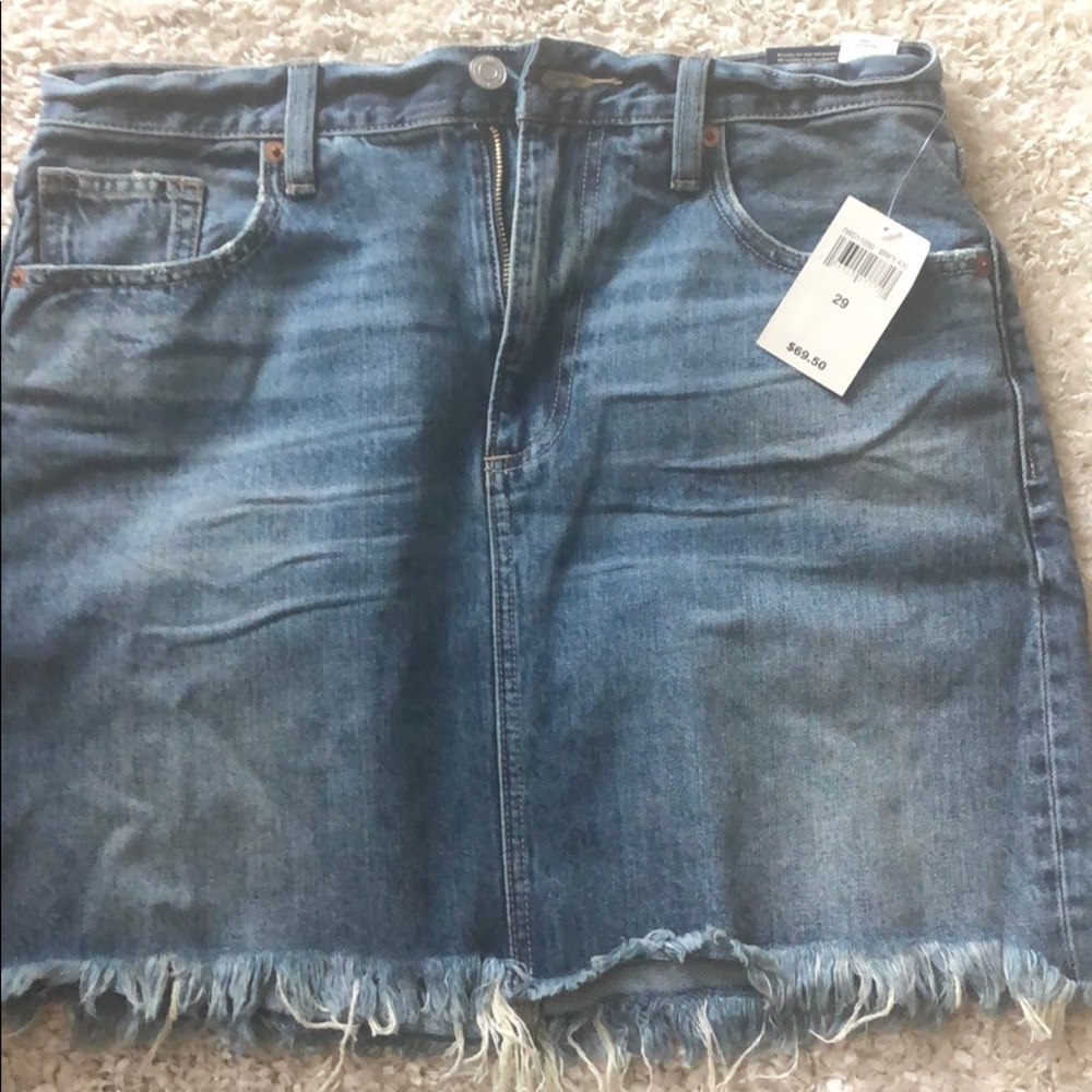 Lucky’s Jean Skirt